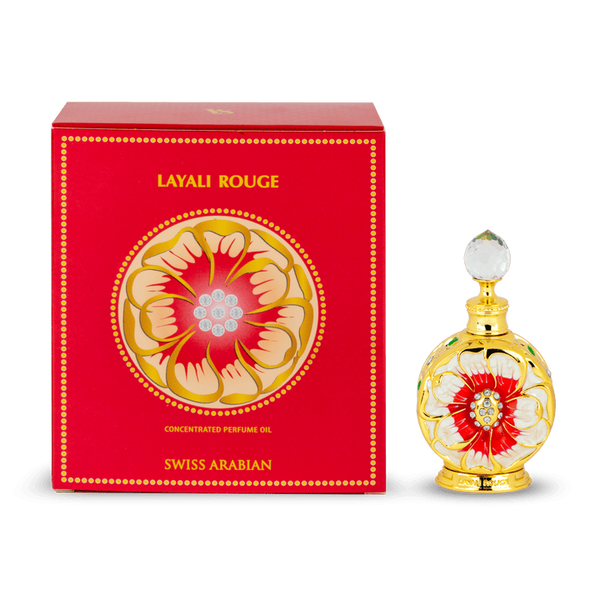 Layali Rouge Perfume Oil - Swiss Arabian